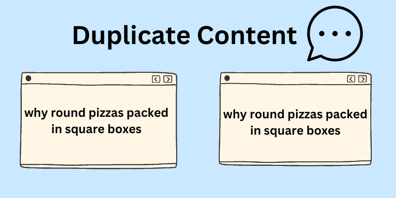 Duplicate content