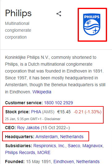 Philips Google Search