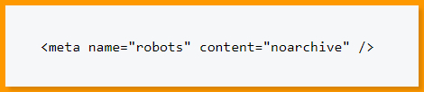 Meta Robots Tags