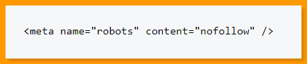 Meta Robots Tags